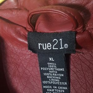 Rue21 Jackets & Coats - Faux leather jacket Rue21 Jackets & Coats - Faux leather jacket